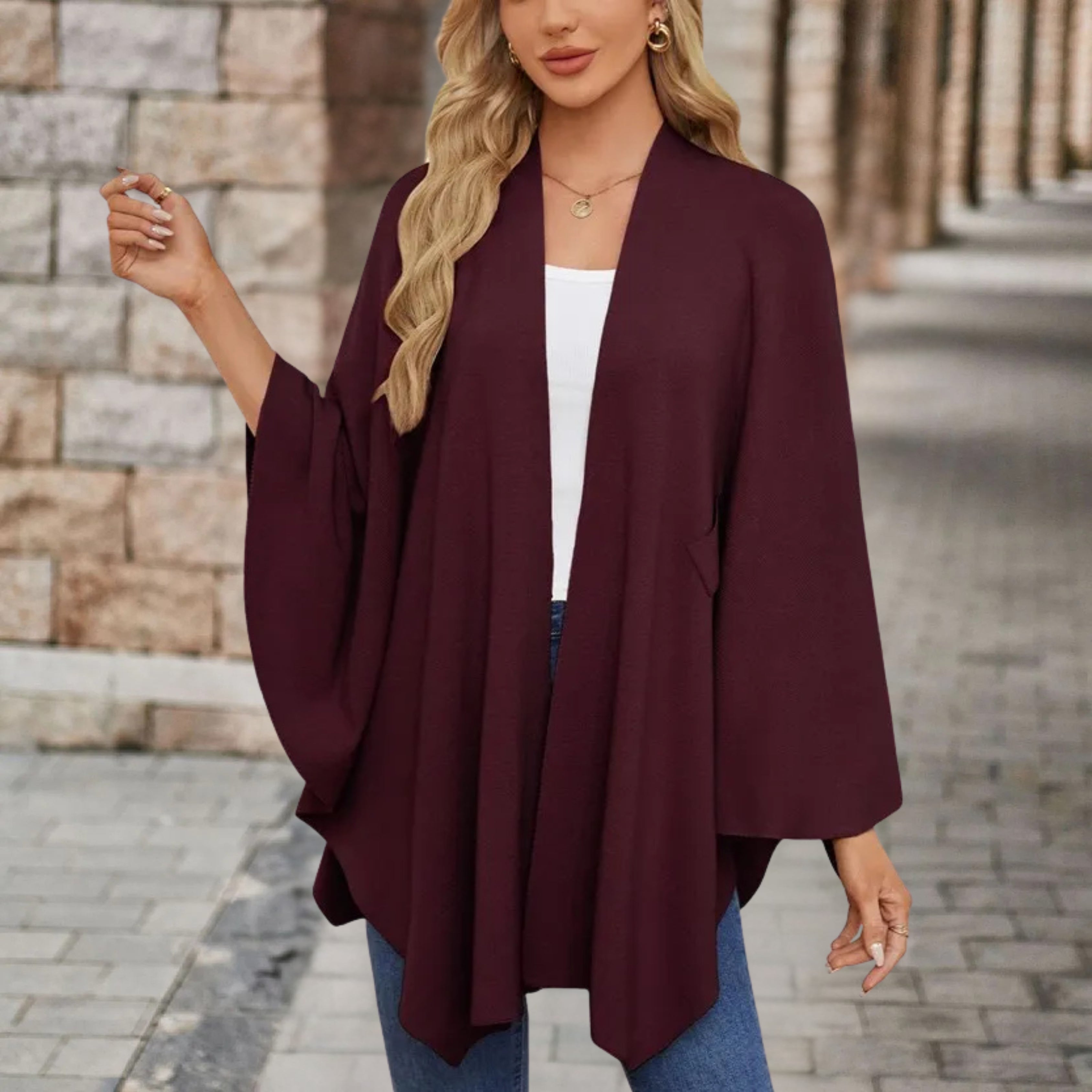 Ava™ - Chic Elegant Poncho