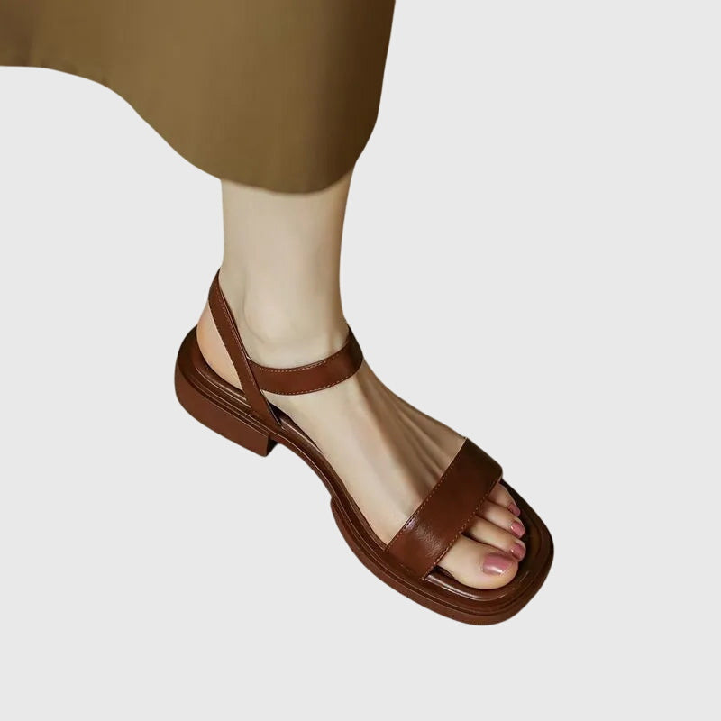 Ava™ | Orthopedic Leather Sandals