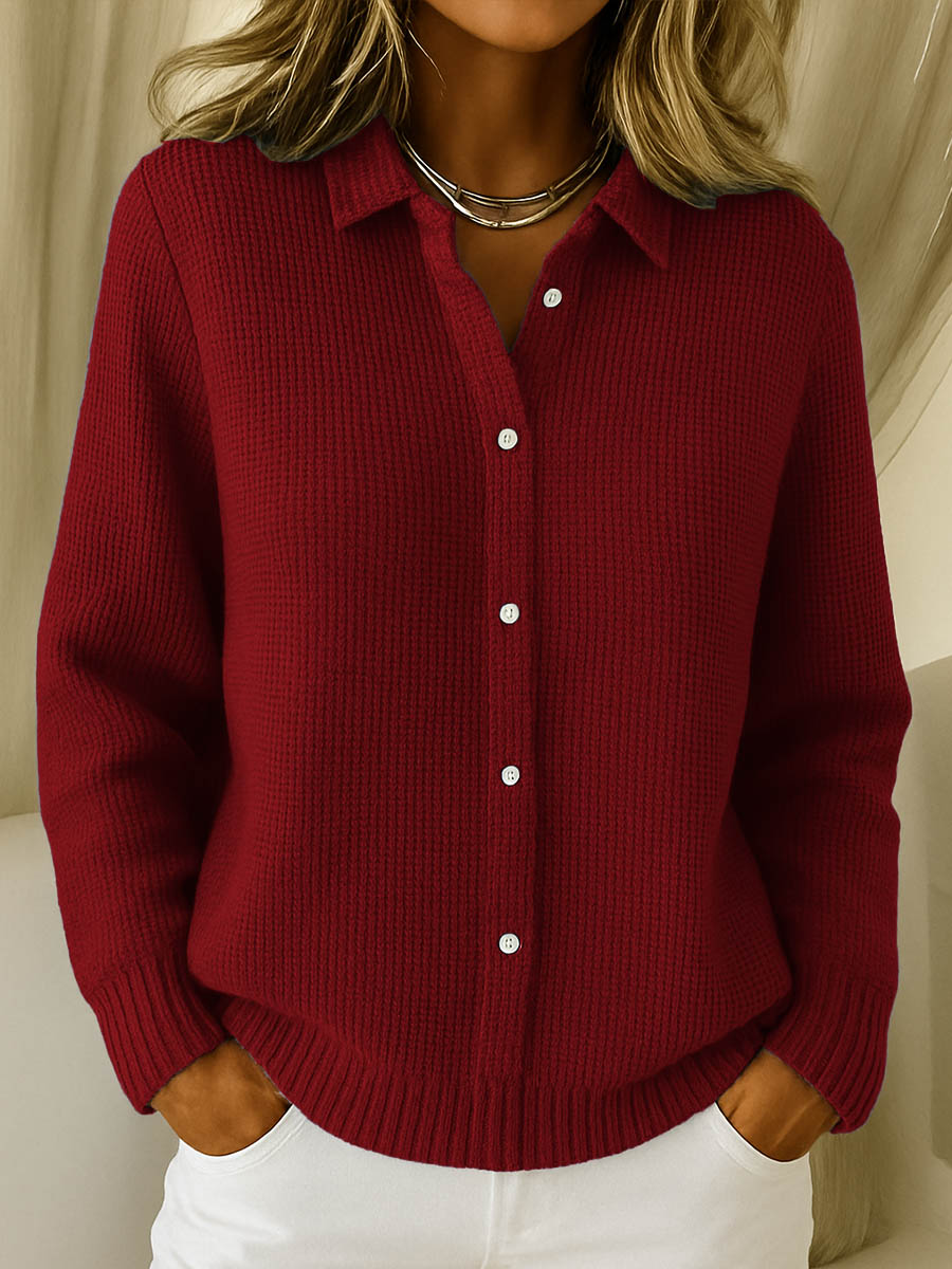 Ava™ - Classic Knit Cardigan