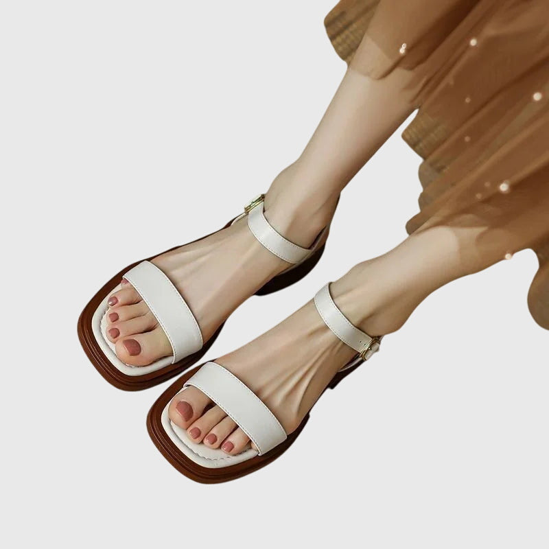 Ava™ | Orthopedic Leather Sandals