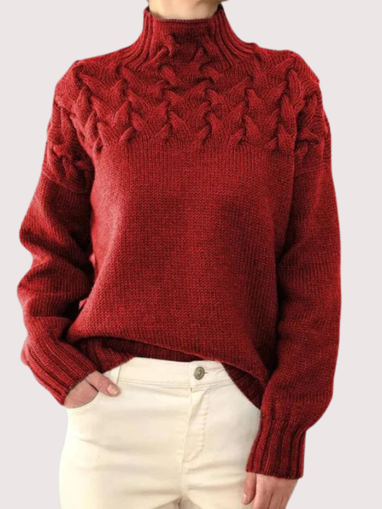 Ava™ Roll Neck Sweater
