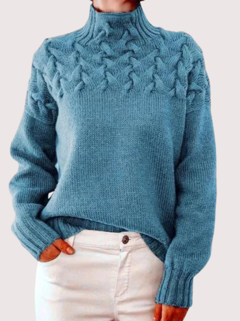 Ava™ Roll Neck Sweater