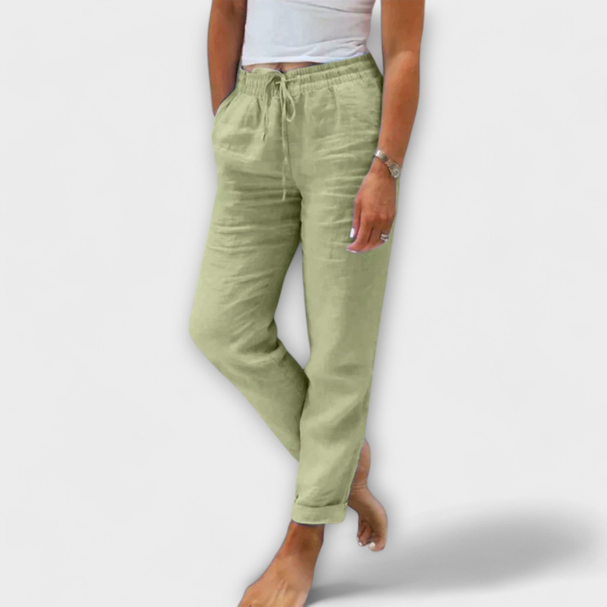 Ava™ - Lightweight Linen Pants