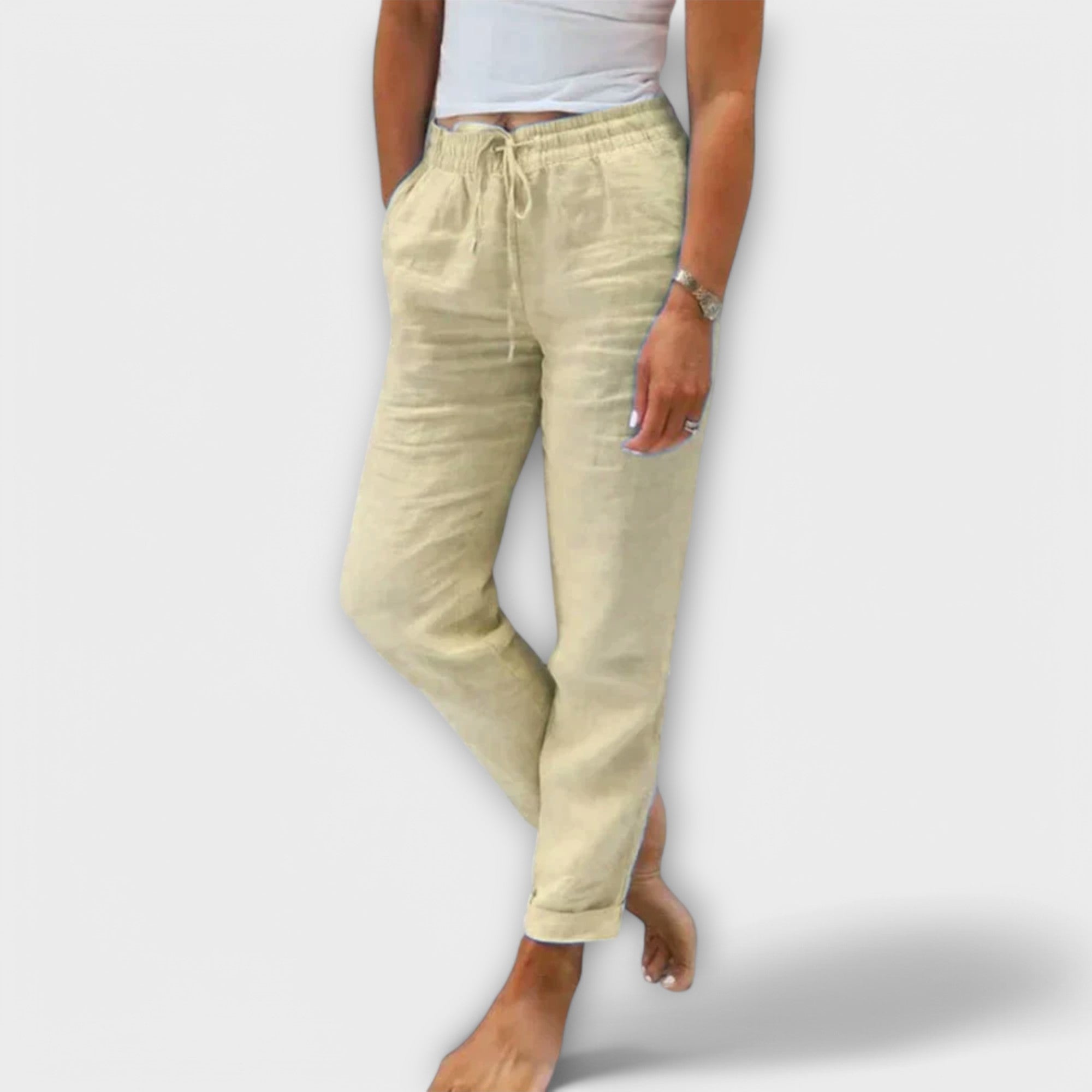 Ava™ - Lightweight Linen Pants