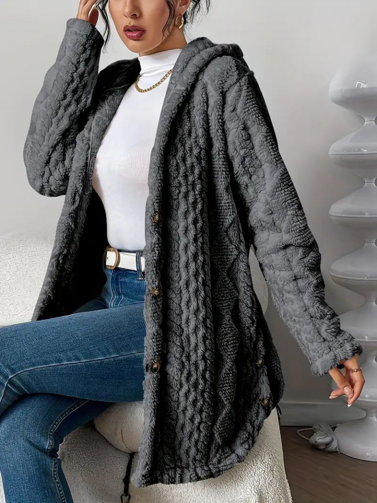 Ava™ Hooded Cardigan Jacket
