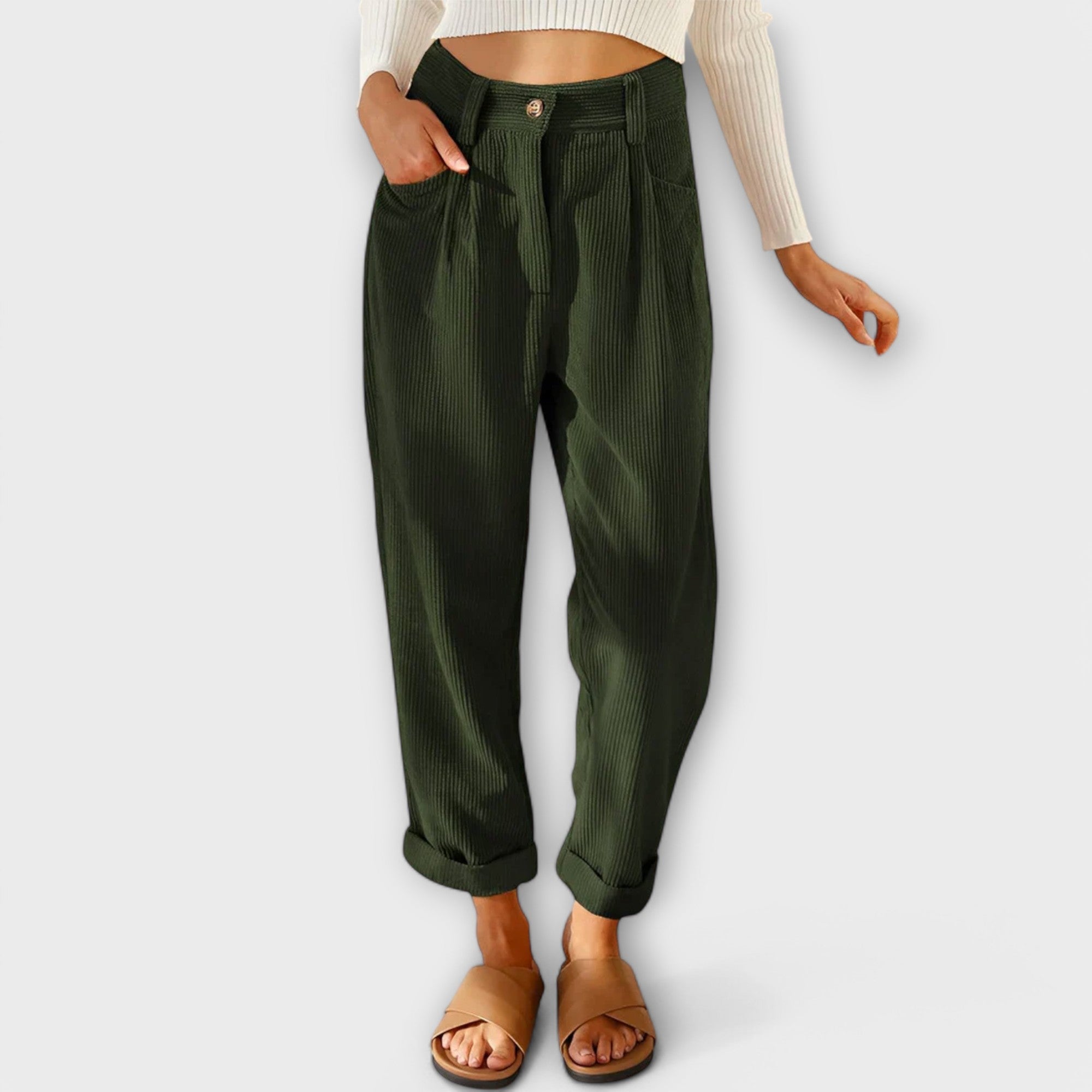 Ava™ - Modern Velvet Pants