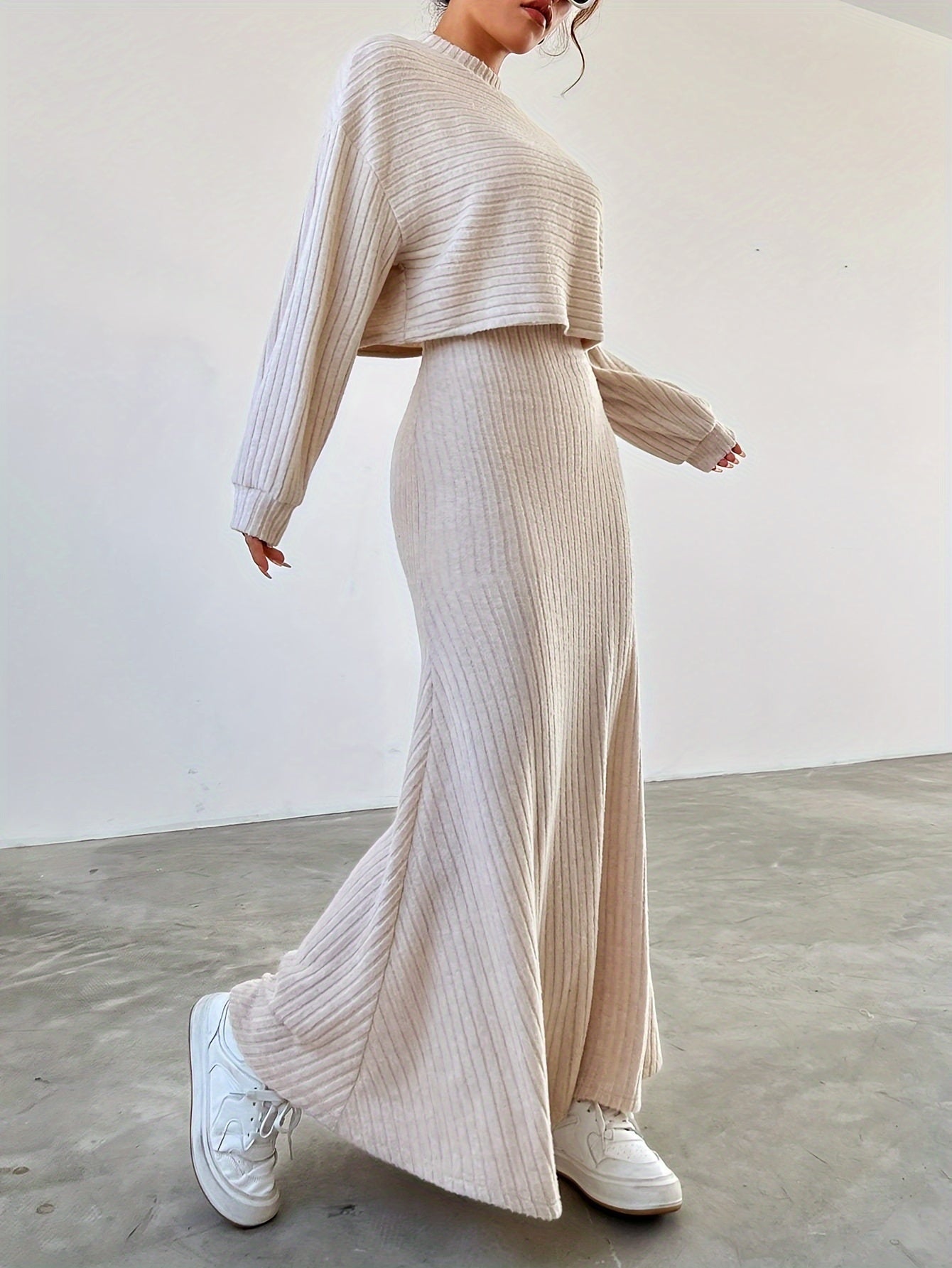 Ava™ | Casual Dress for Women + Free Sweater