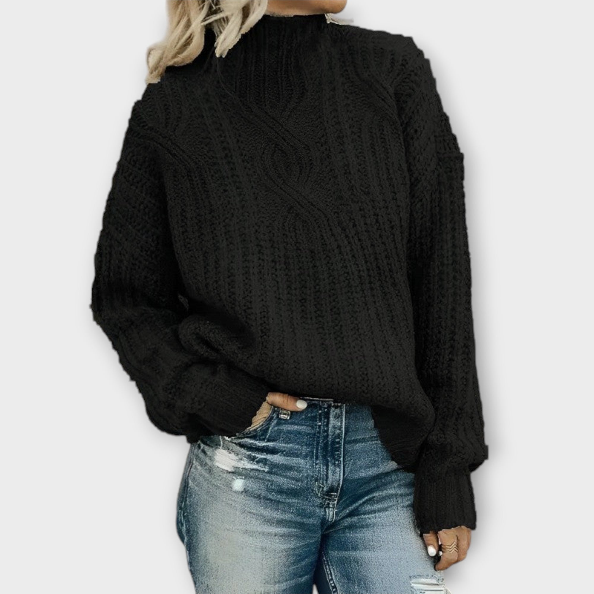 Ava™ - Cozy Knit Sweater