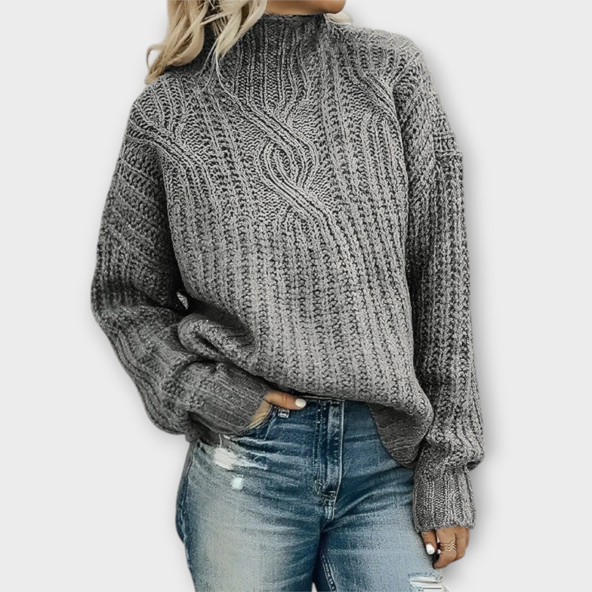 Ava™ - Cozy Knit Sweater