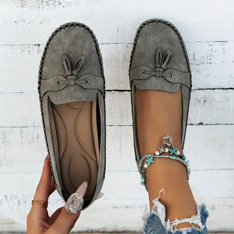 Ava™ | Ingrid - Vintage Orthopedic Loafers