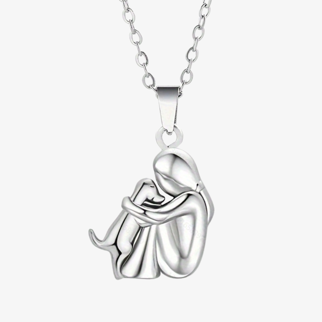 Ava™ - Dog-Shaped Pendant Necklace