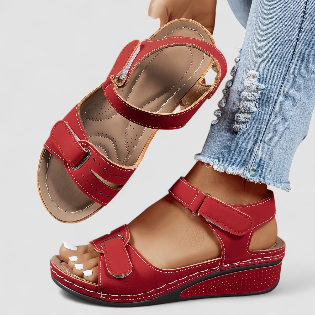 Ava™ | Norah - Supportive Sandal for Stability and All-Day Comfort