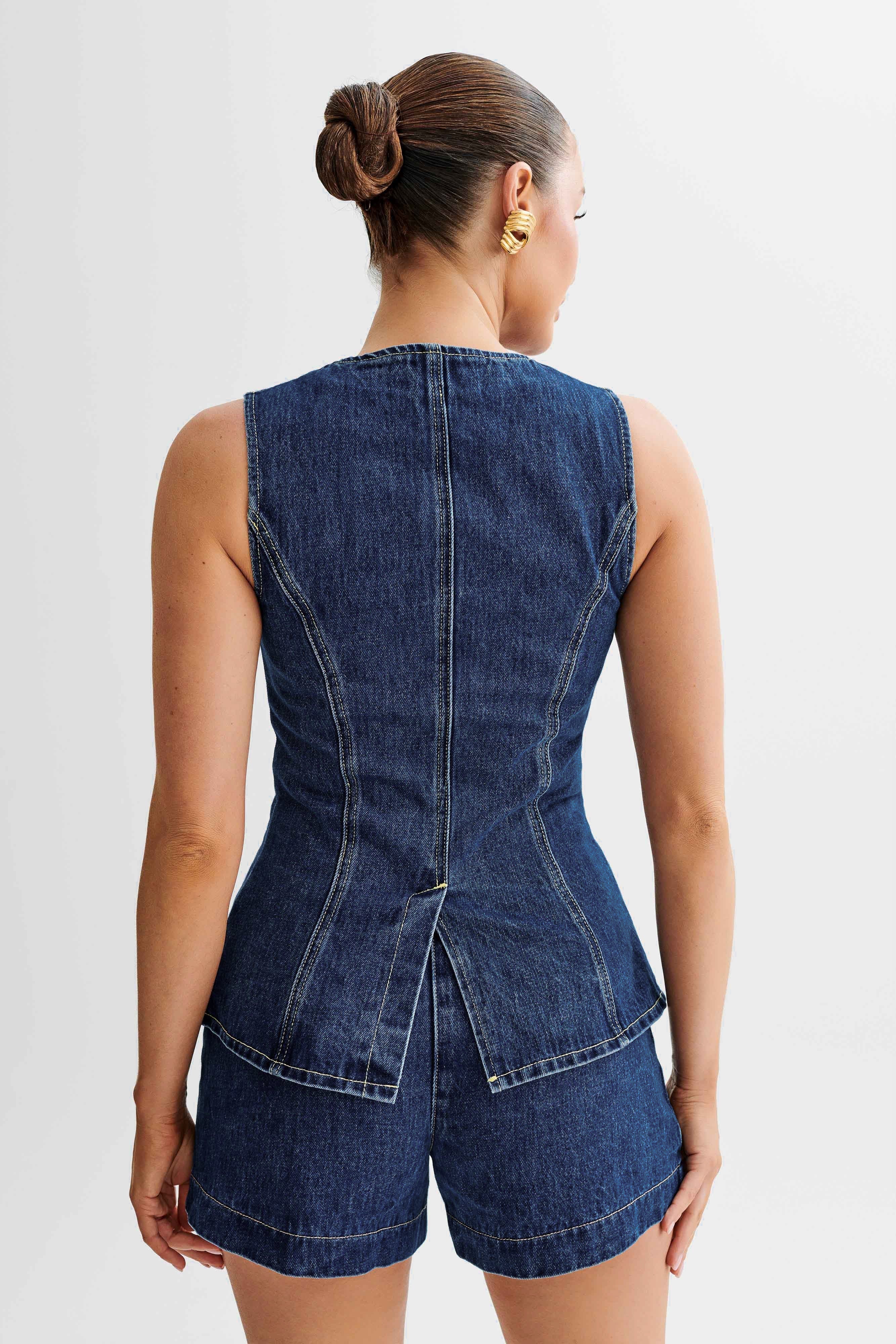 Ava™ | Trendy Denim Set with Buttons