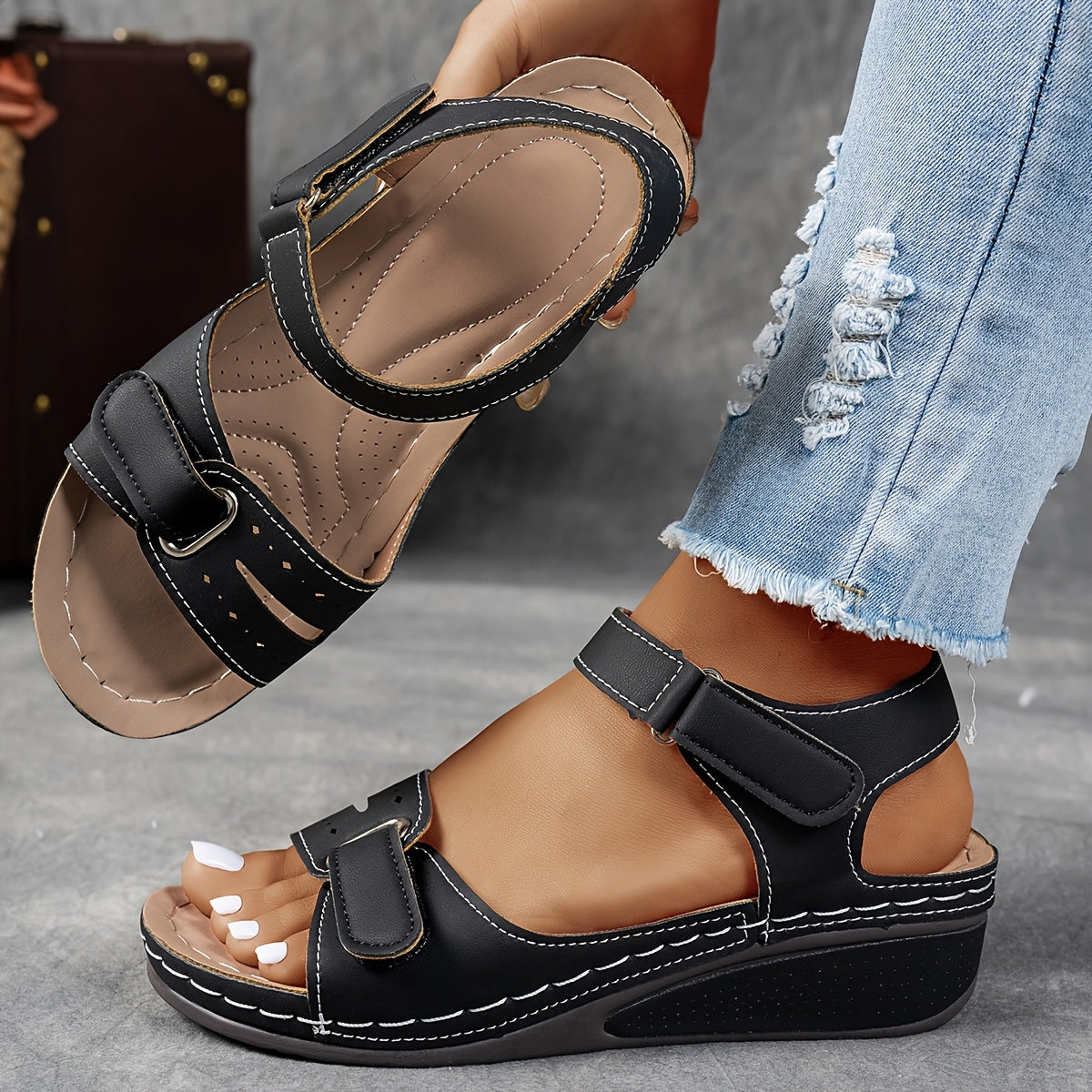 Ava™ | Norah - Supportive Sandal for Stability and All-Day Comfort