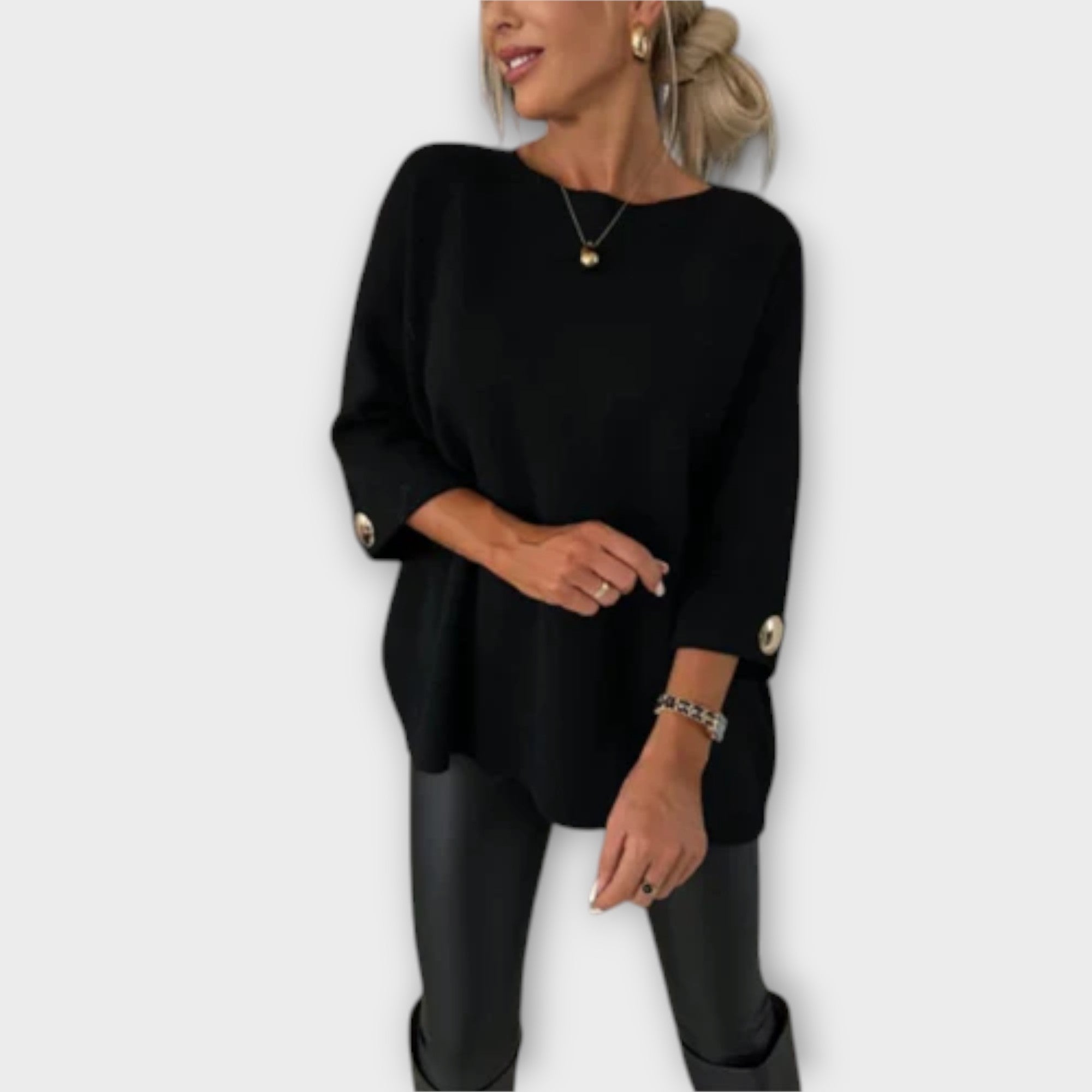 Ava™ - Elegant Knit Blouse