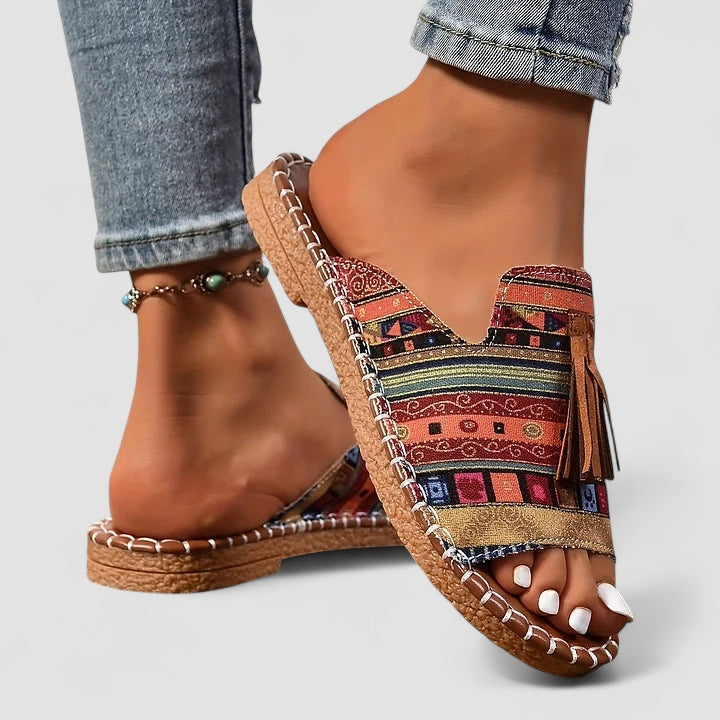 Ava™ | Leena - Comfortable Orthopedic Sandals with Platform