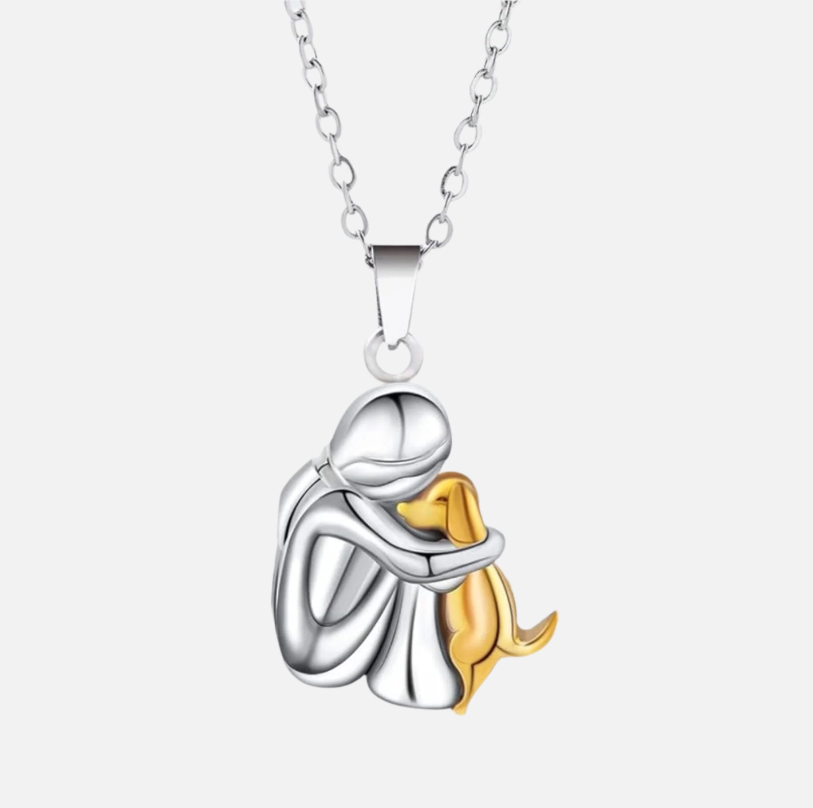 Ava™ - Dog-Shaped Pendant Necklace