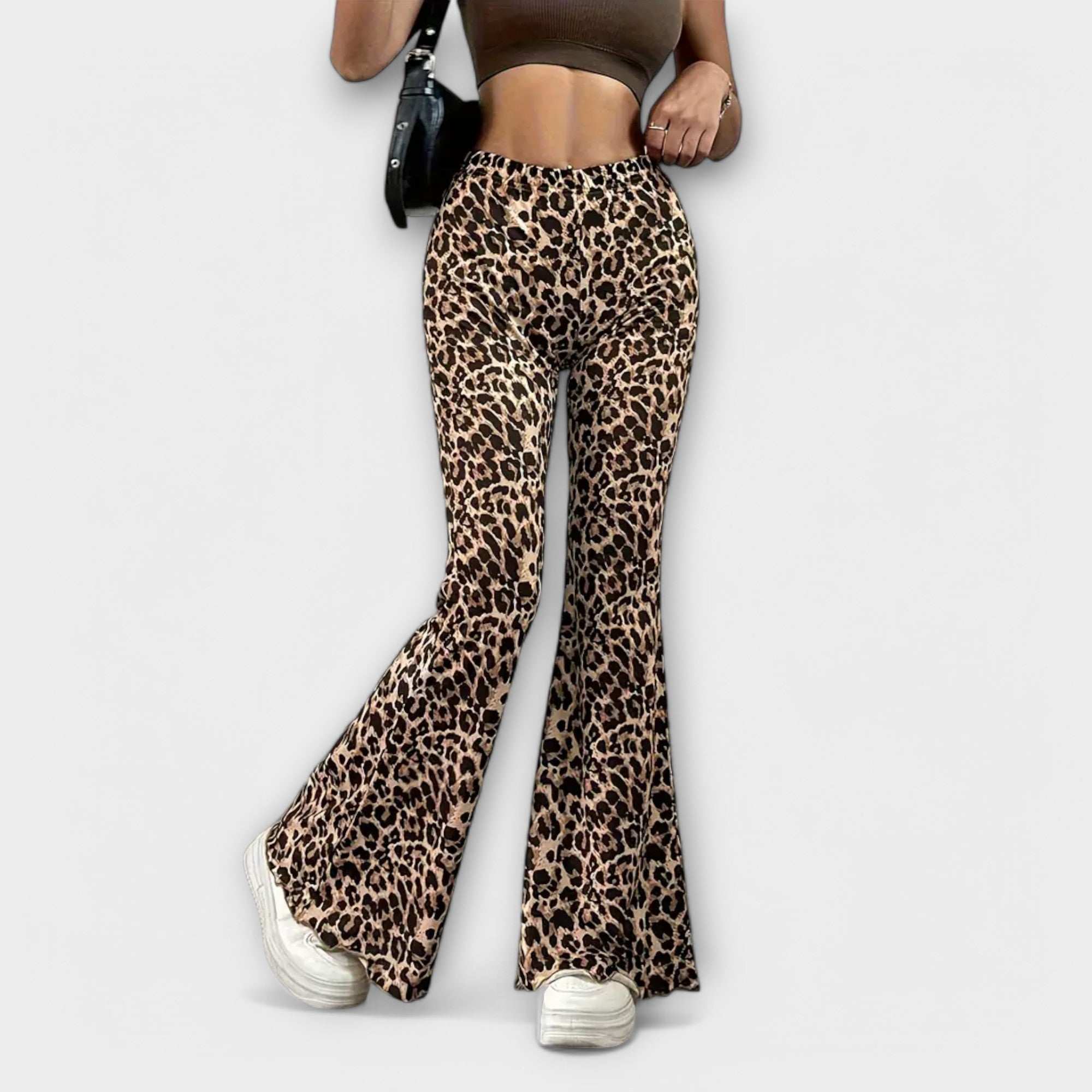 Ava™ Bootcut Leopard Pants
