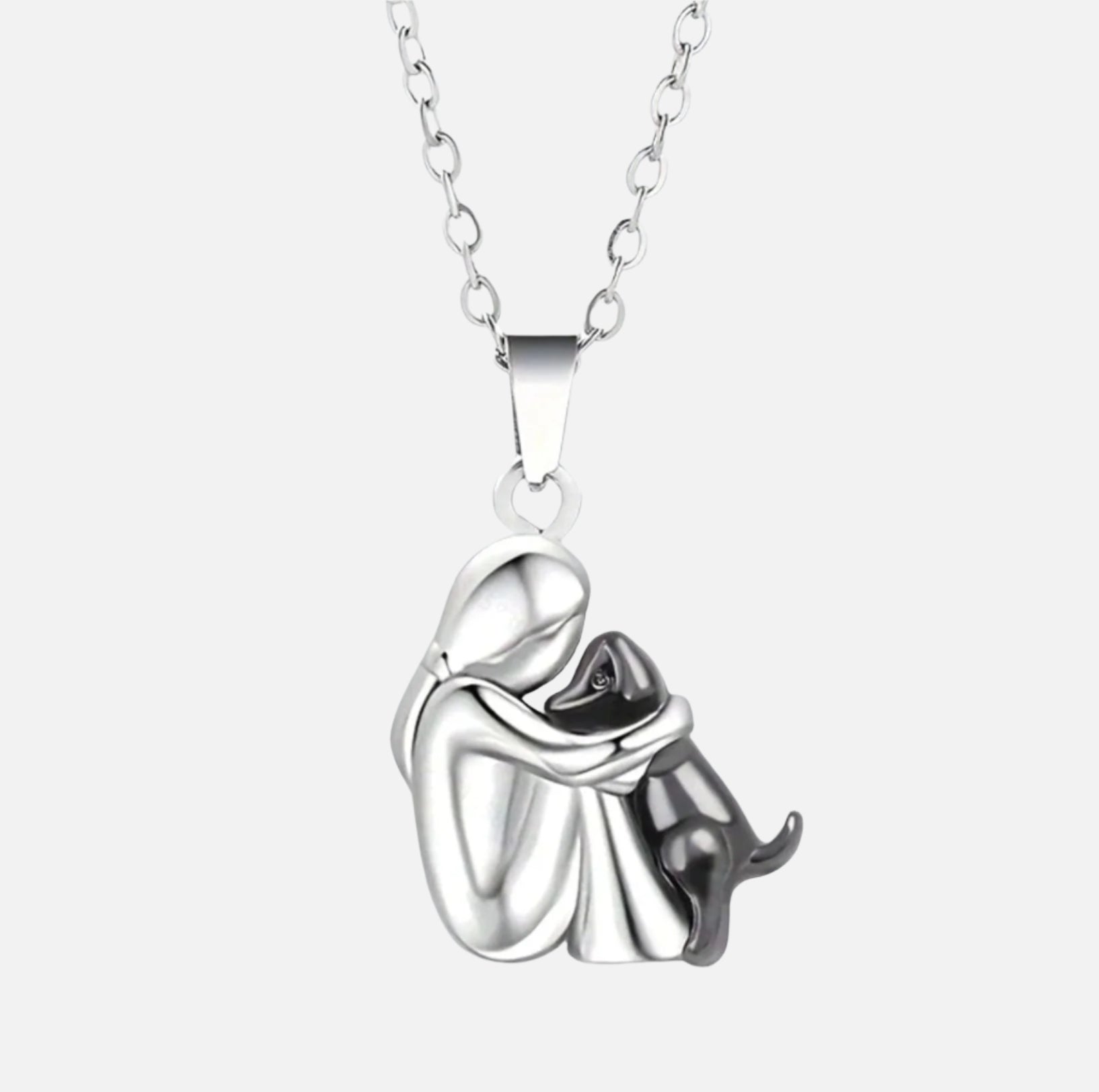 Ava™ - Dog-Shaped Pendant Necklace