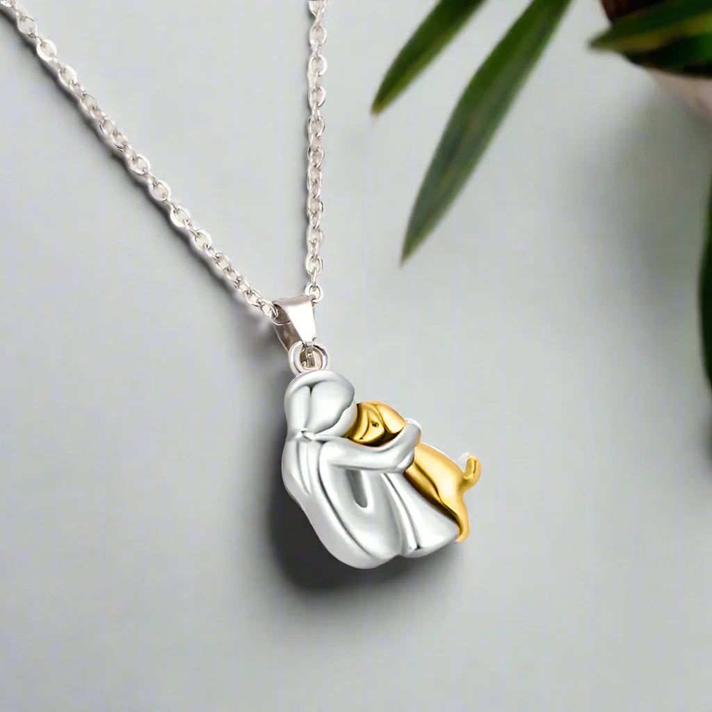 Ava™ - Dog-Shaped Pendant Necklace