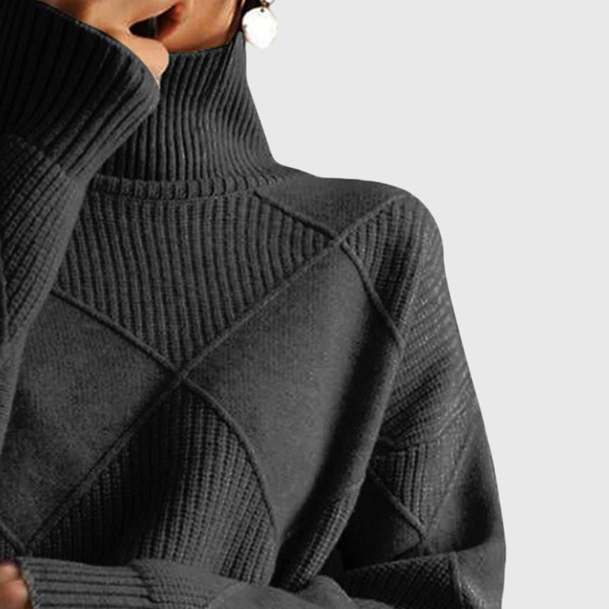 Ava™ - Comfortabele Turtleneck Sweater