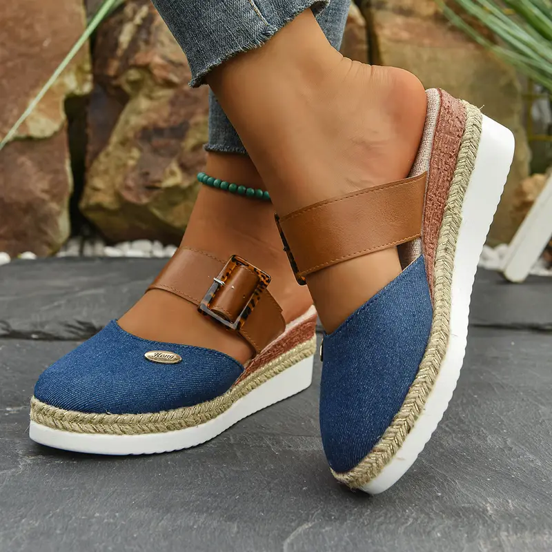 Ava™ | Antonia - Orthopedic Sandals with Platform, Ventilated and Comfortable
