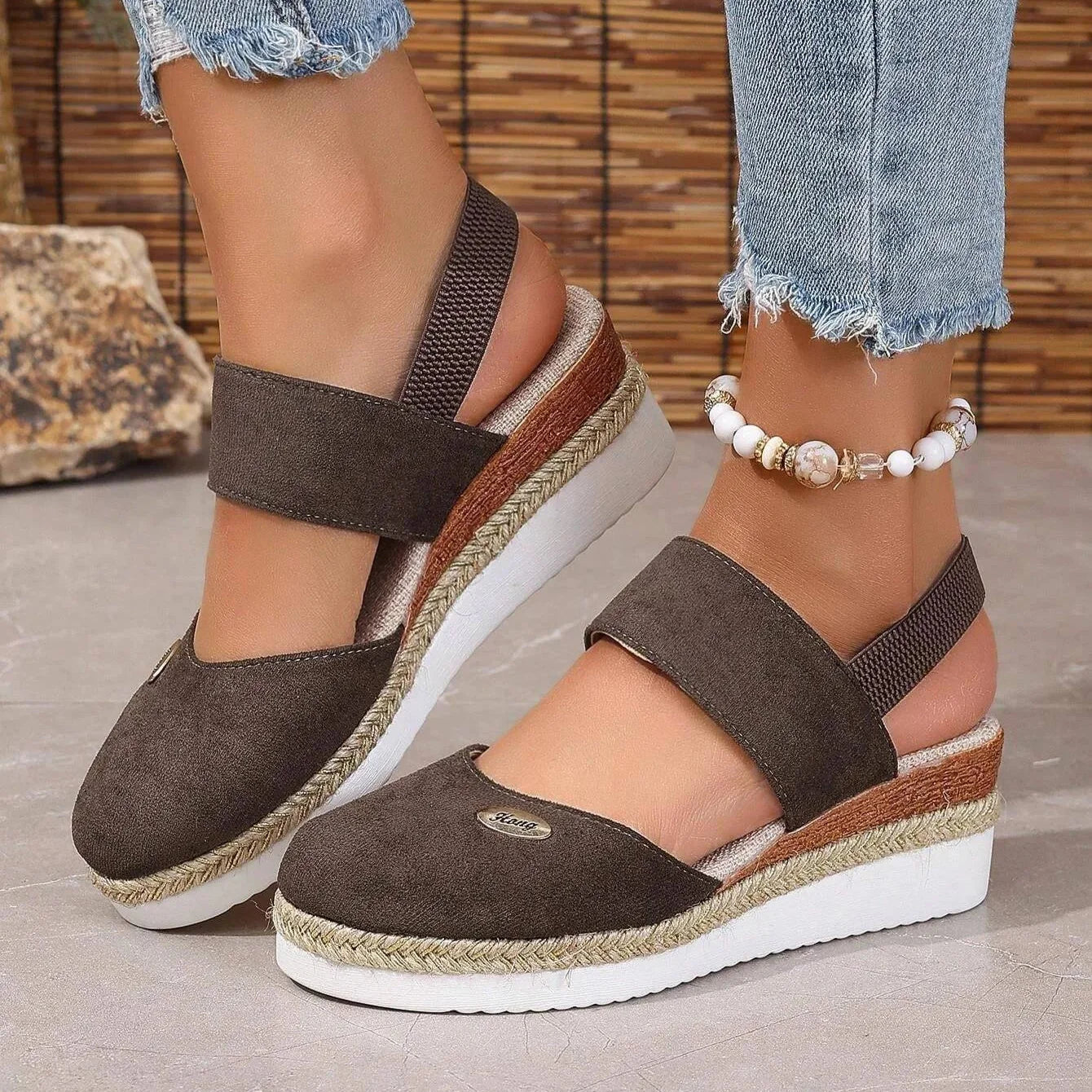 Ava™ | Antonia - Orthopedic Sandals with Platform, Ventilated and Comfortable