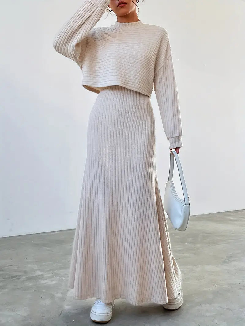Ava™ | Casual Dress for Women + Free Sweater