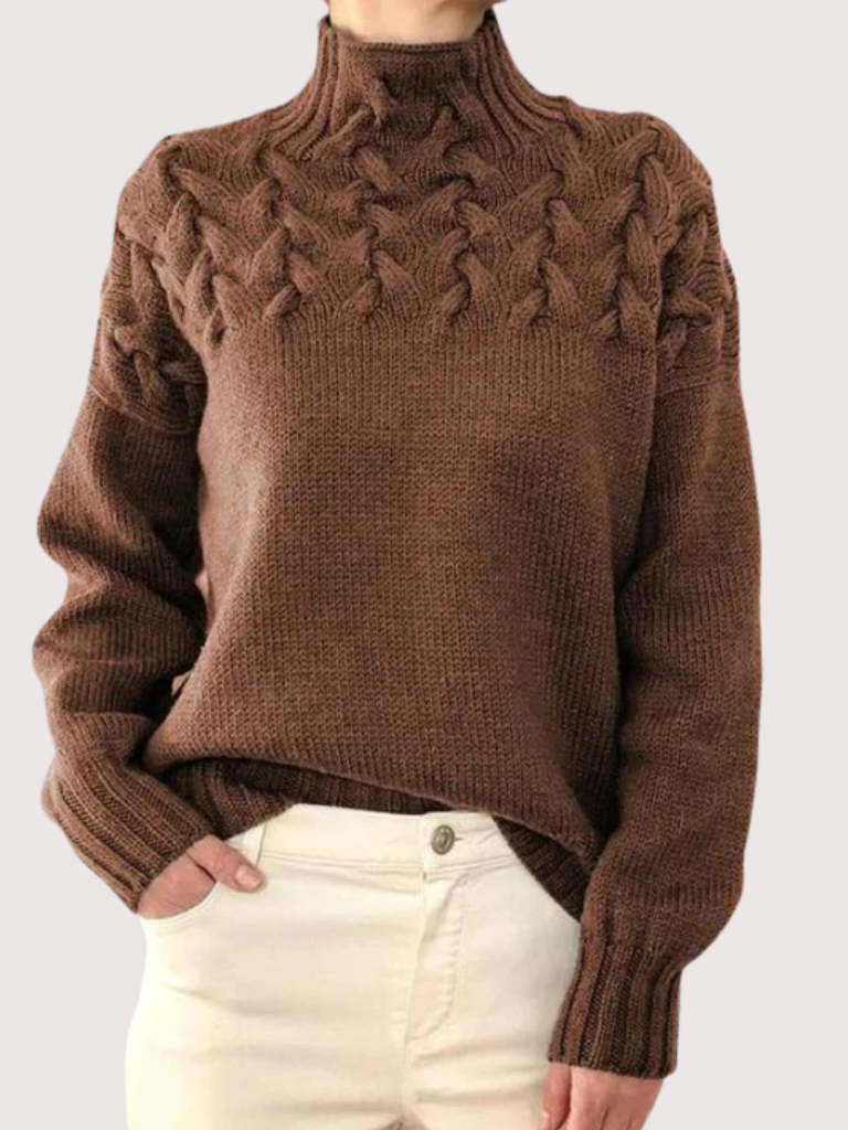 Ava™ Roll Neck Sweater