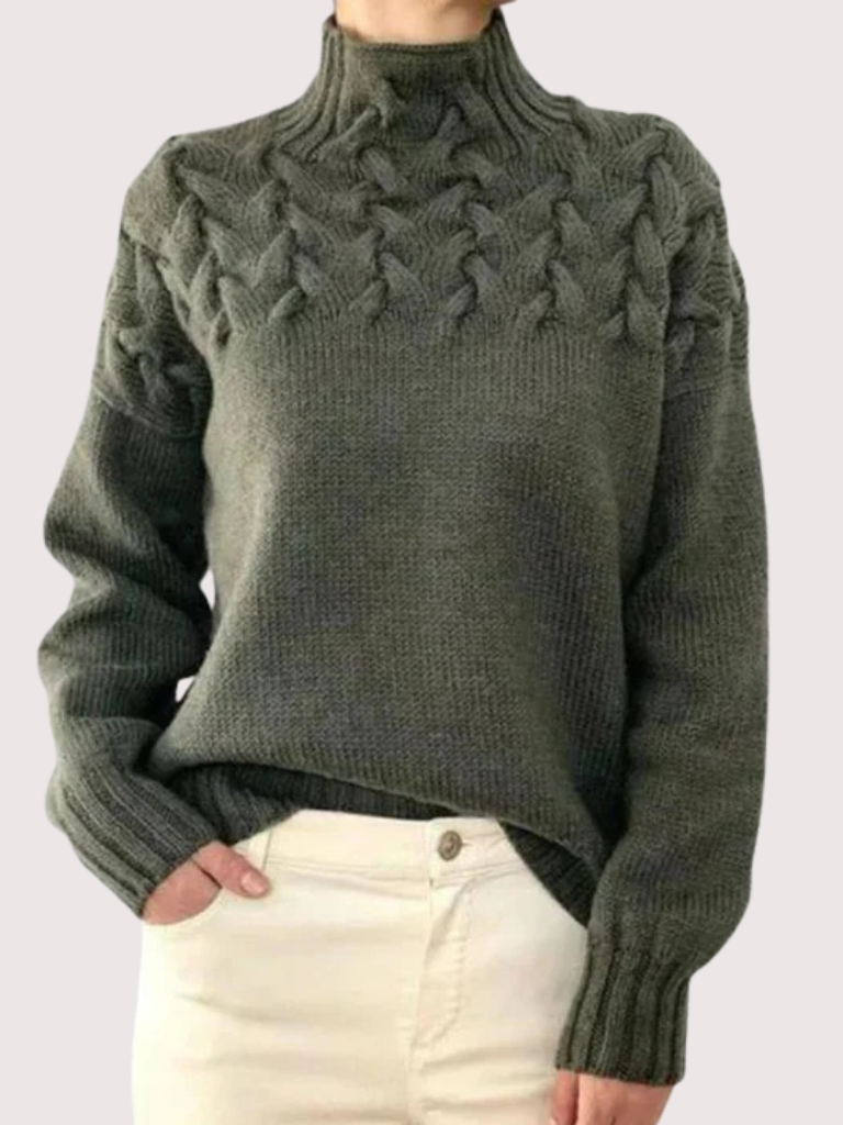 Ava™ Roll Neck Sweater
