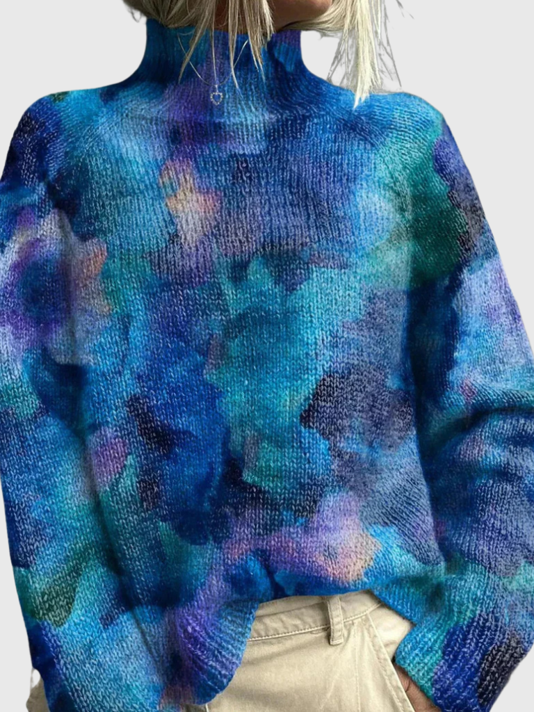 Ava™ Knitted Turtleneck Sweater