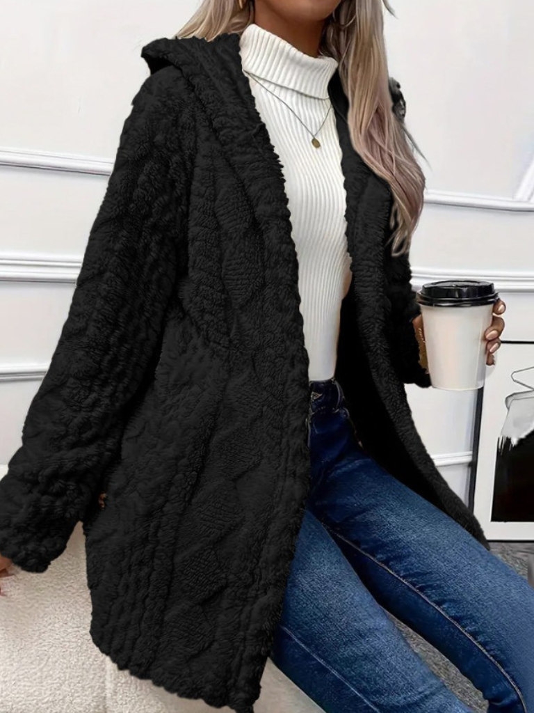 Ava™ Hooded Cardigan Jacket