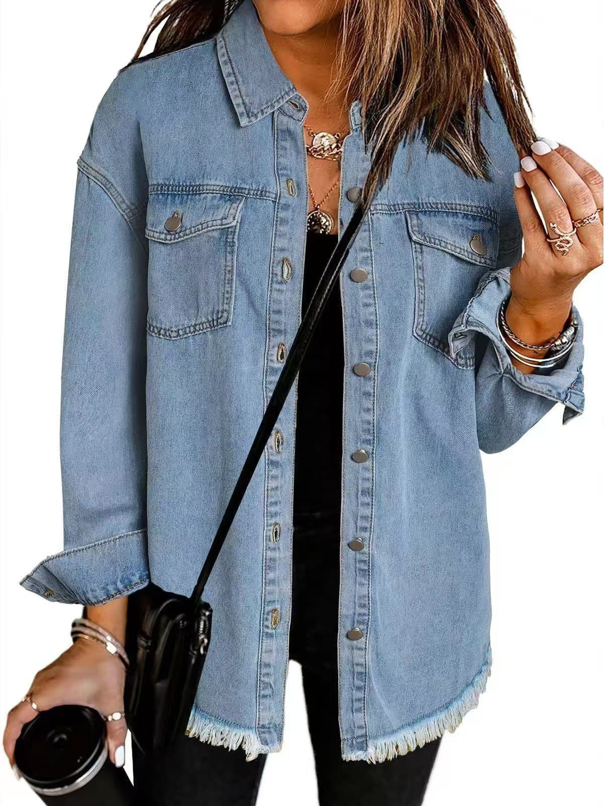 Ava™ - Classic Everyday Denim Jacket
