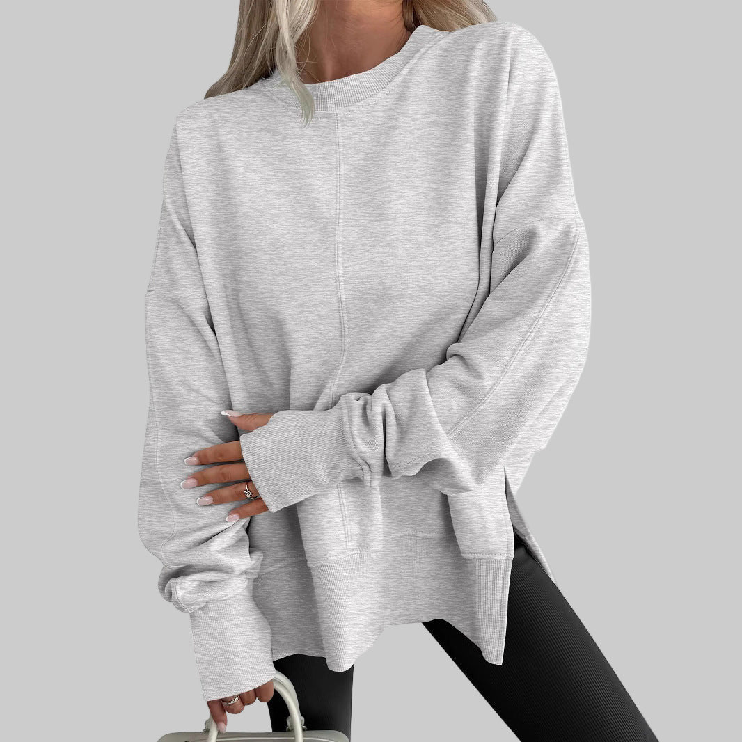 Ava™ - Comfy Oversized Long Sleeve Sweatshirt