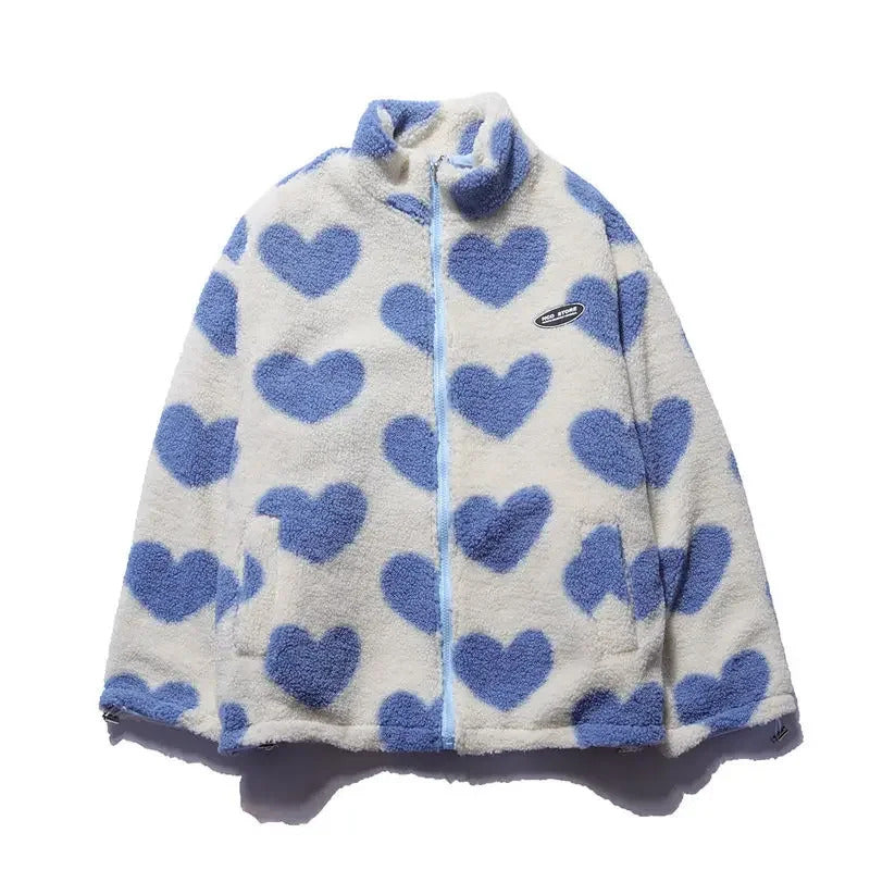 Ava™ | Reversible Heart Print Jacket
