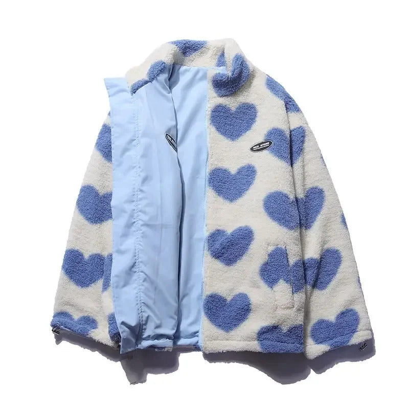 Ava™ | Reversible Heart Print Jacket