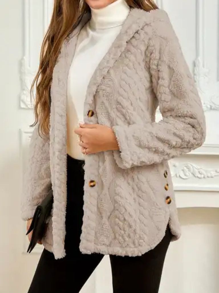 Ava™ Hooded Cardigan Jacket