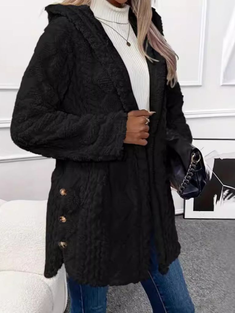 Ava™ Hooded Cardigan Jacket