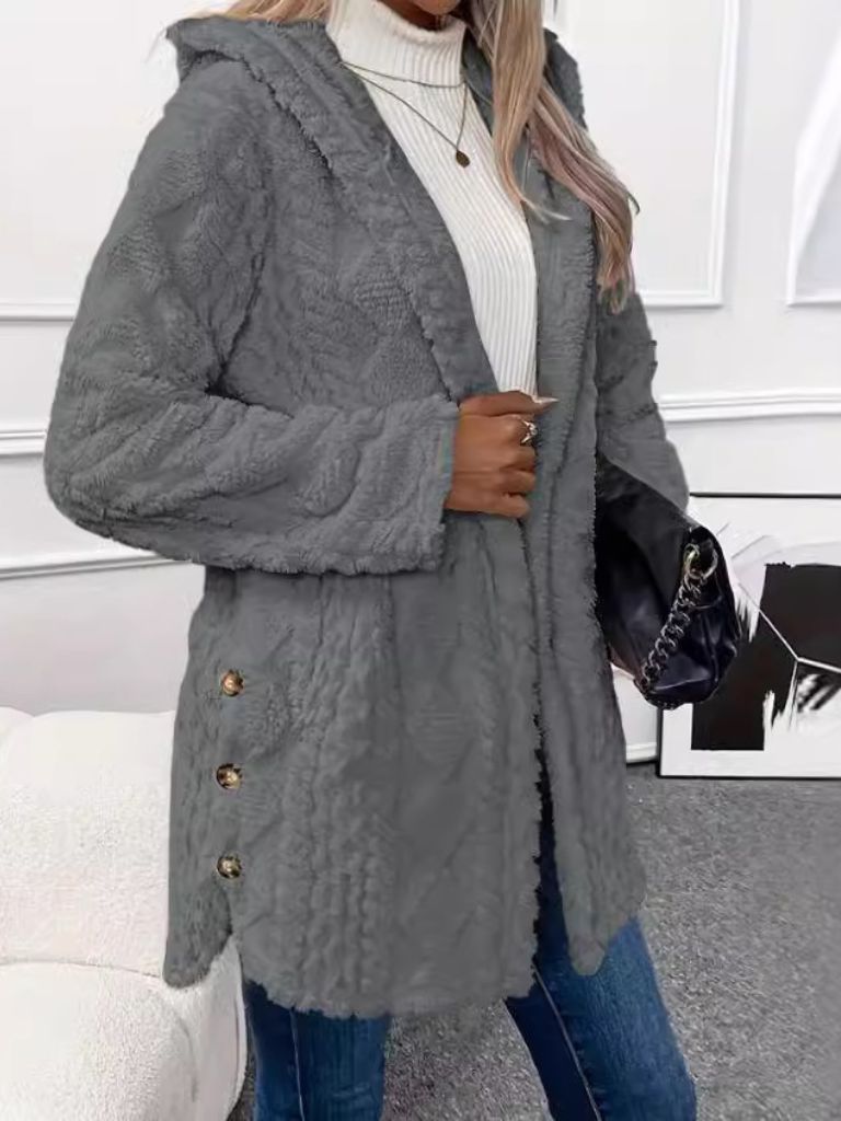 Ava™ Hooded Cardigan Jacket