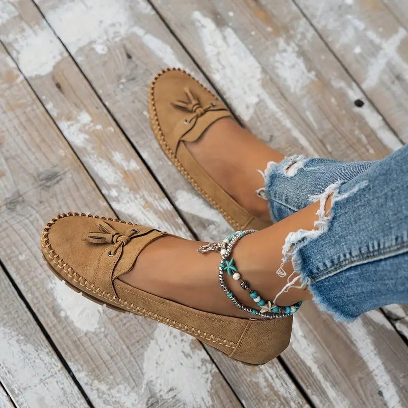 Ava™ | Ingrid - Vintage Orthopedic Loafers