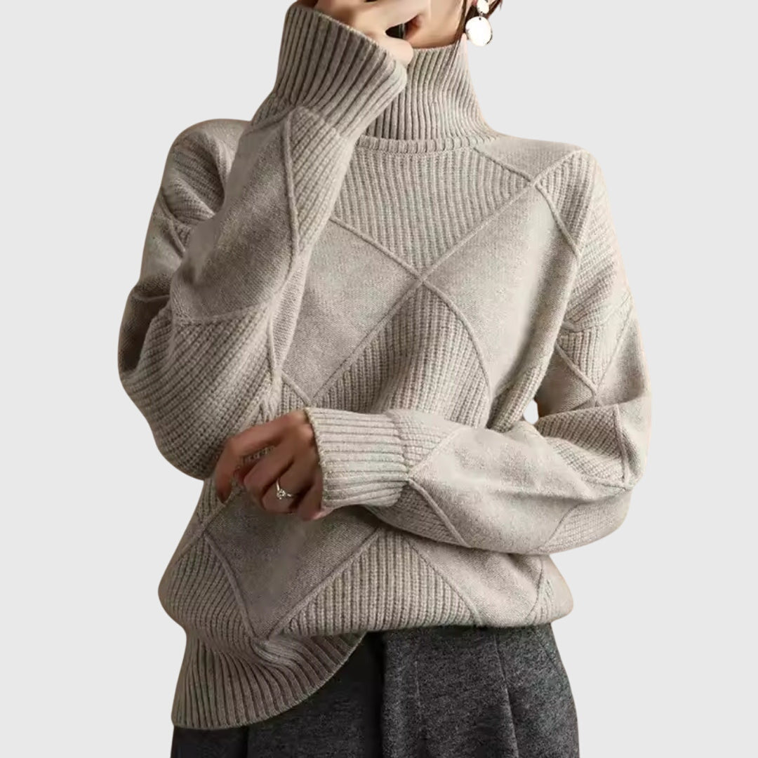 Ava™ - Comfortabele Turtleneck Sweater