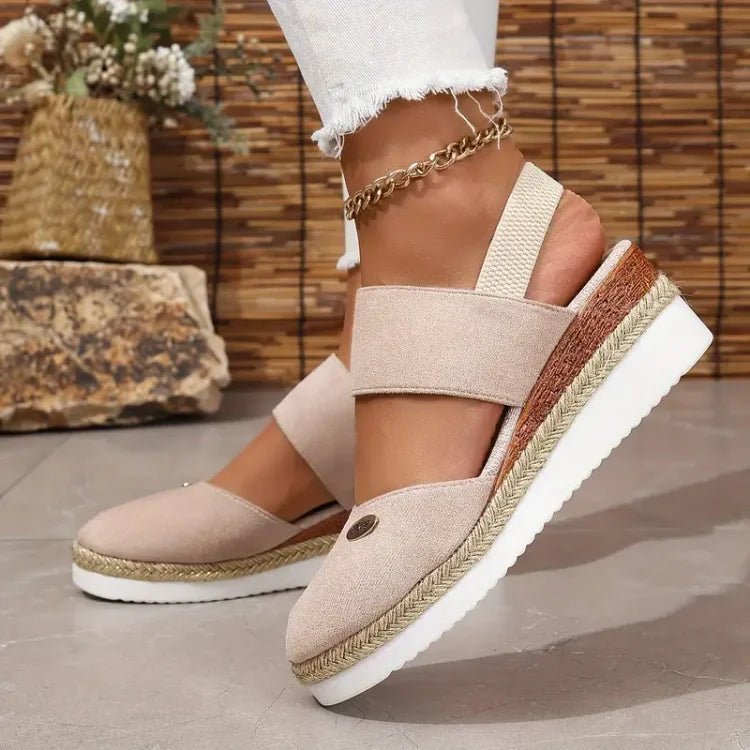 Ava™ | Antonia - Orthopedic Sandals with Platform, Ventilated and Comfortable