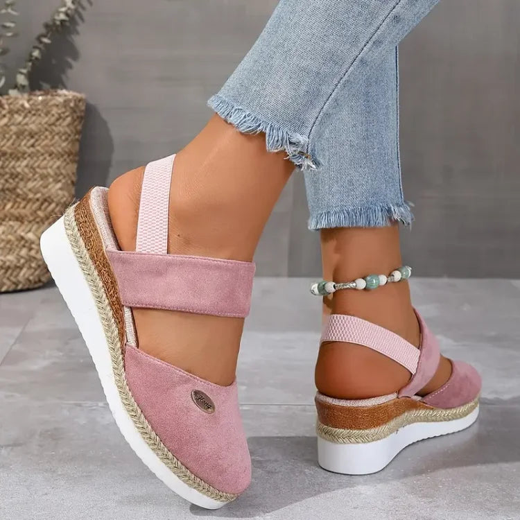 Ava™ | Antonia - Orthopedic Sandals with Platform, Ventilated and Comfortable