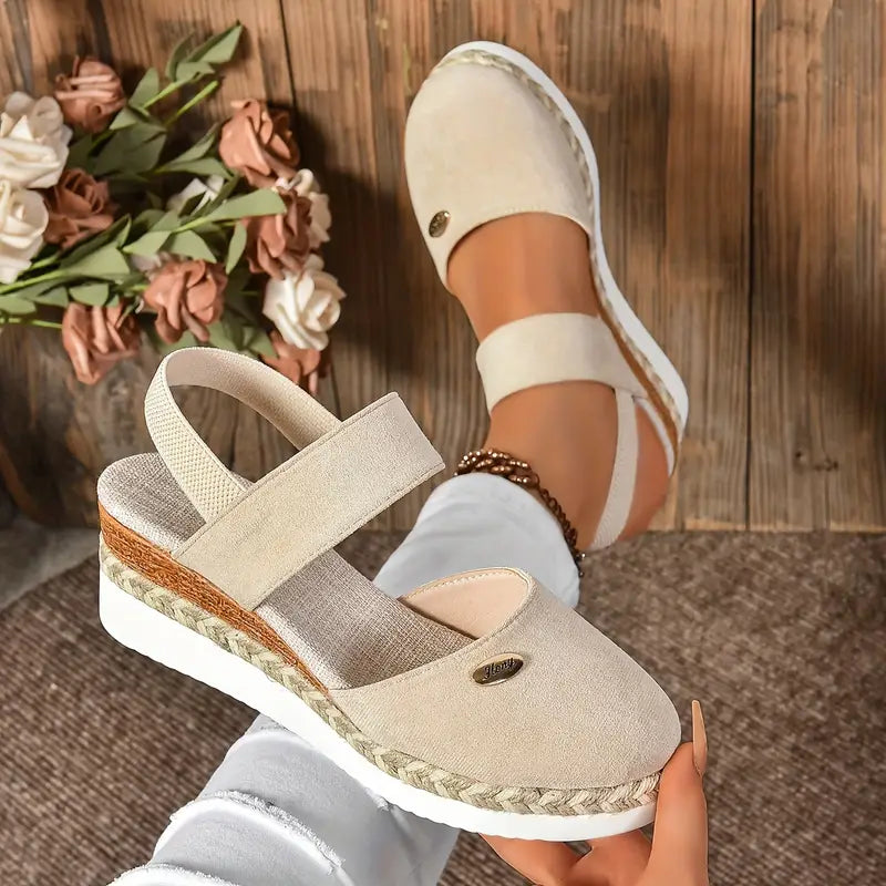 Ava™ | Antonia - Orthopedic Sandals with Platform, Ventilated and Comfortable