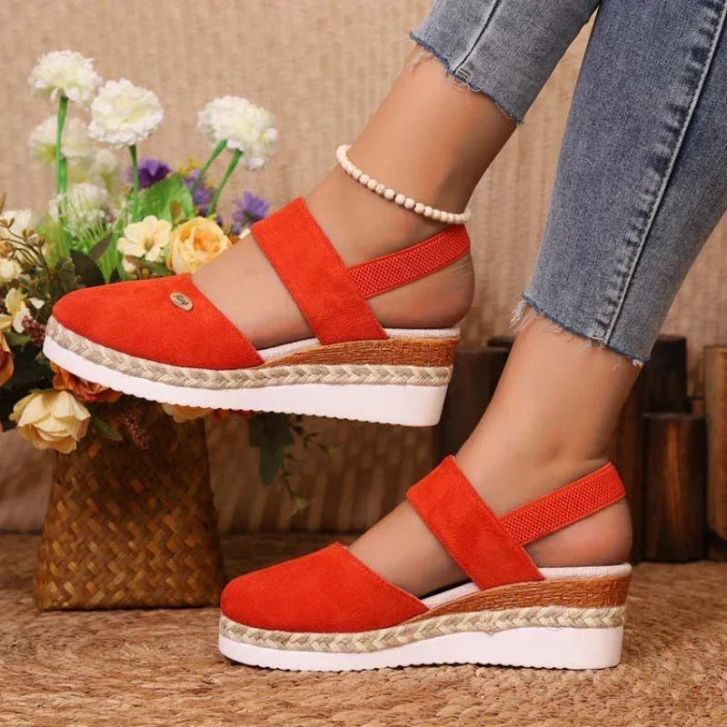 Ava™ | Antonia - Orthopedic Sandals with Platform, Ventilated and Comfortable