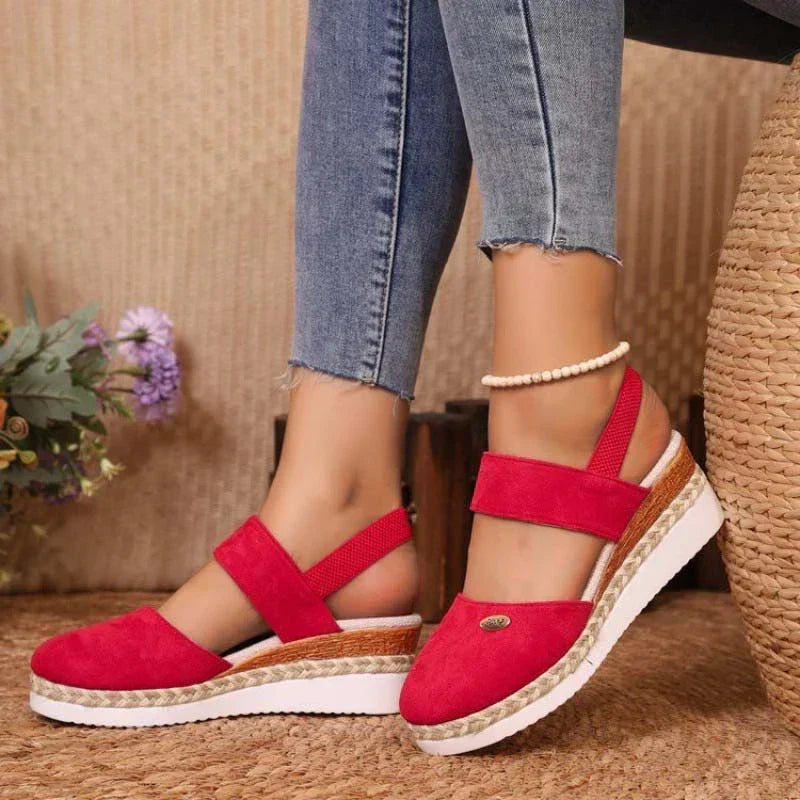 Ava™ | Antonia - Orthopedic Sandals with Platform, Ventilated and Comfortable