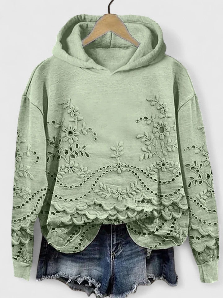 Ava™ - Comfortable sweater with print