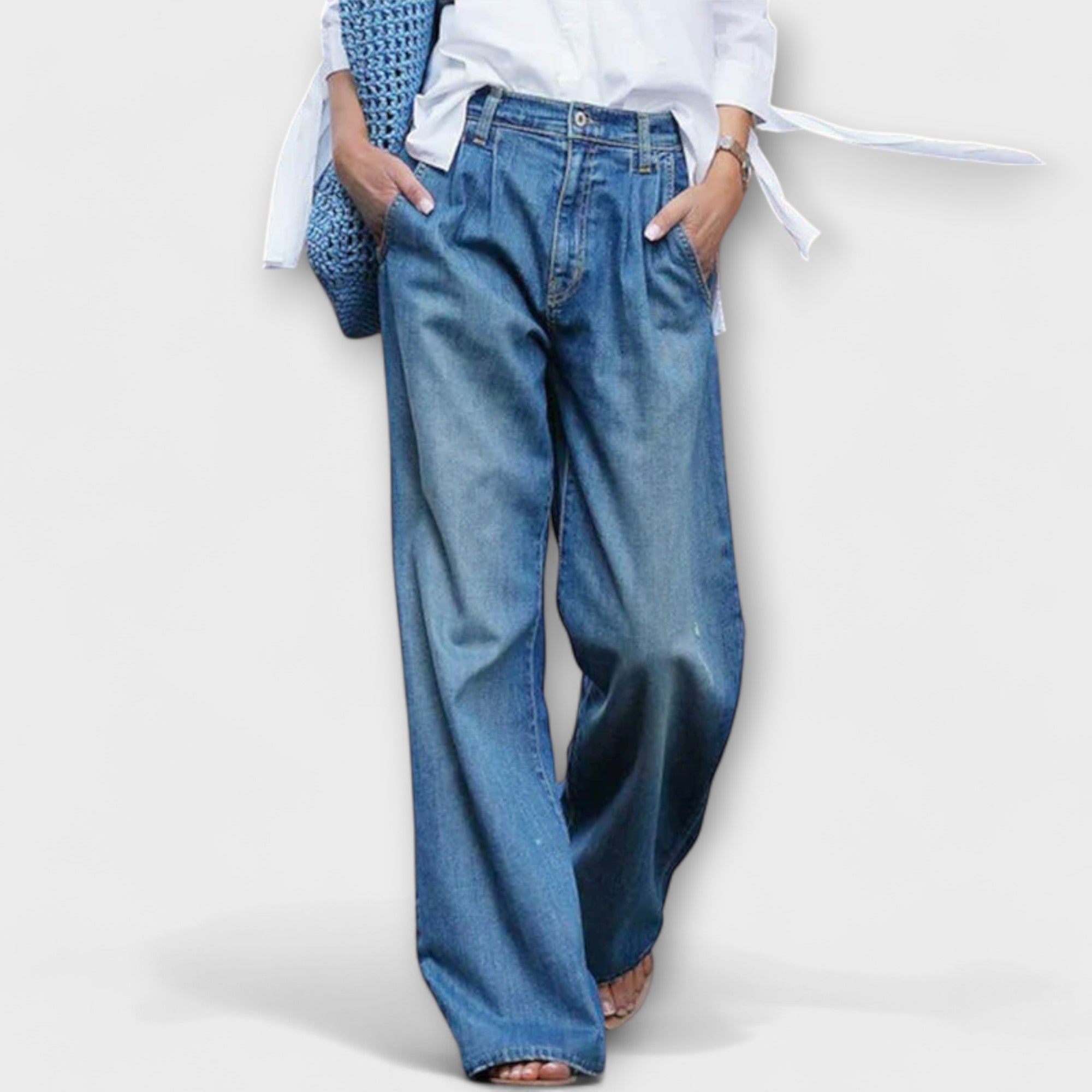 Ava™ - High-Quality Wide Leg Jeans