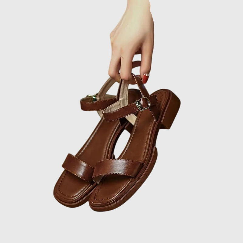 Ava™ | Orthopedic Leather Sandals
