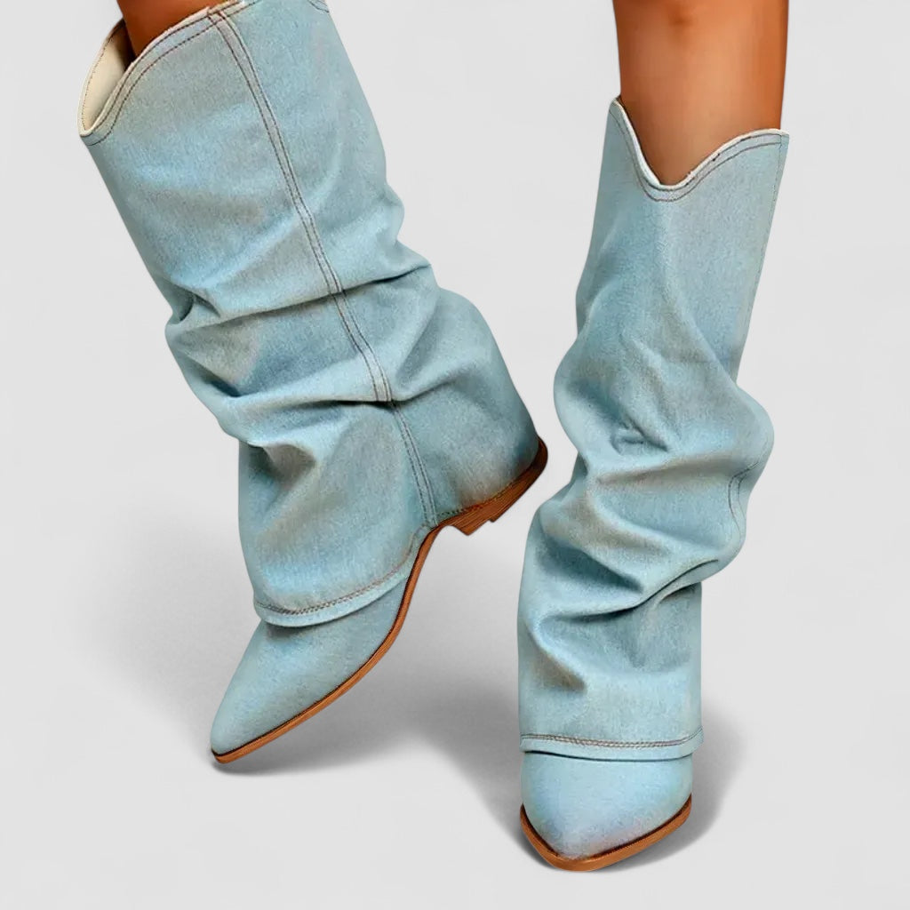Ava™ | Denim Boots